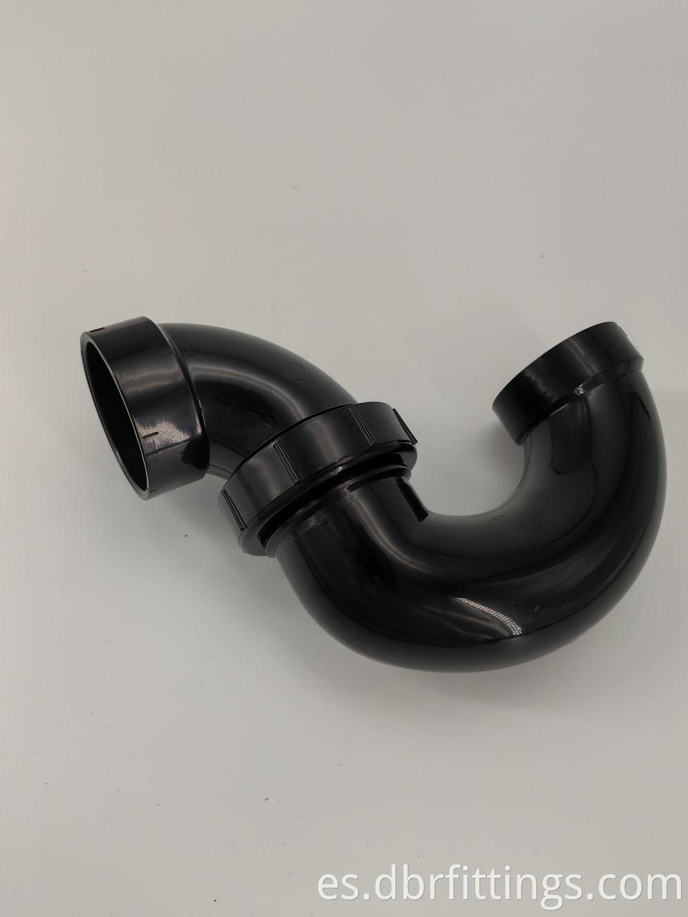 High quality ABS fittings P-TRAP W/UNION
